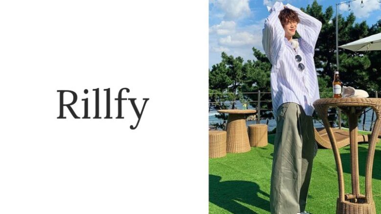 Rillfyのロゴとコーデ