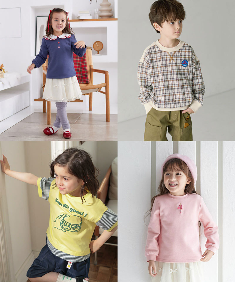 キムラタン商品ラインナップ画像