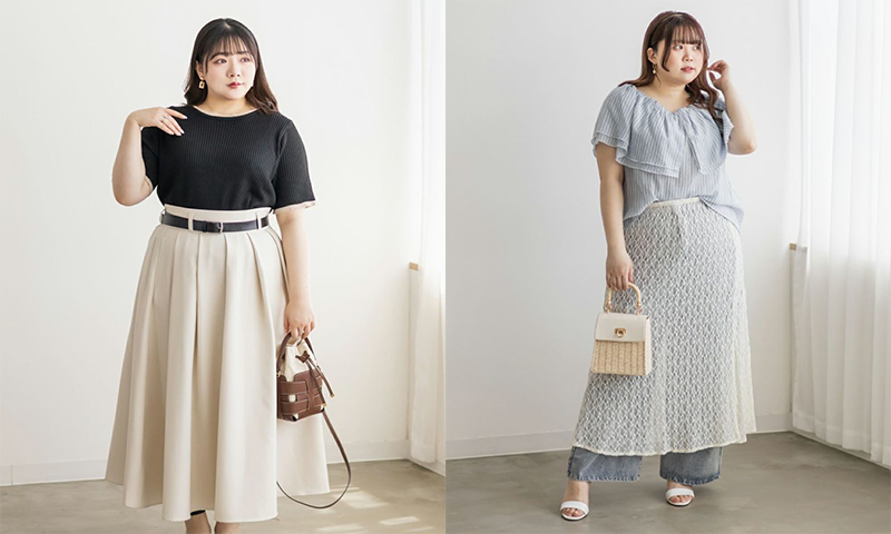 クレットの体型カバー通勤コーデ