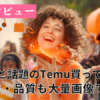 Temuで商品を実際に買ってみたレビューと安全性の検証サムネイル画像