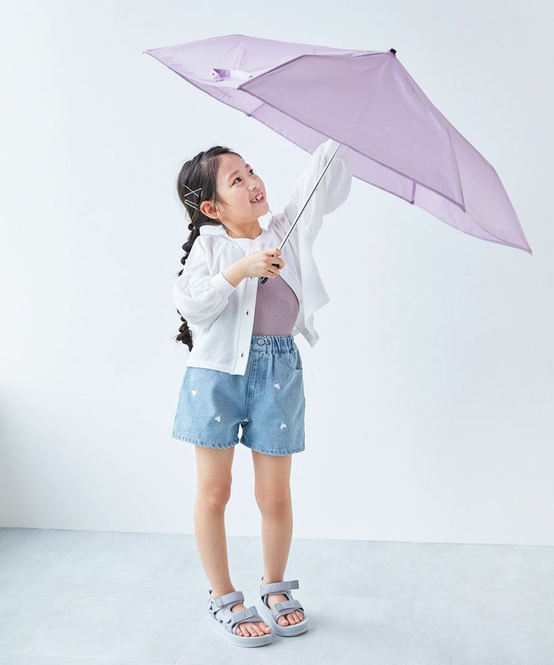 デビロックの折りたたみ子供用日傘