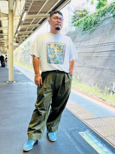 迷ったらコレ！通販で買える夏のおすすめぽっちゃりメンズコーデ5選②