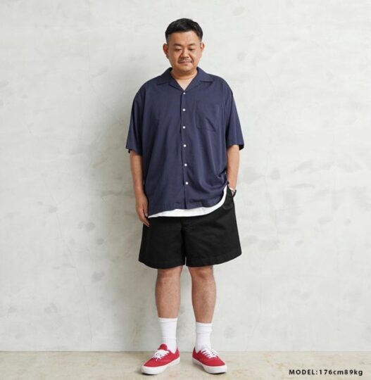 迷ったらコレ！通販で買える夏のおすすめぽっちゃりメンズコーデ5選③