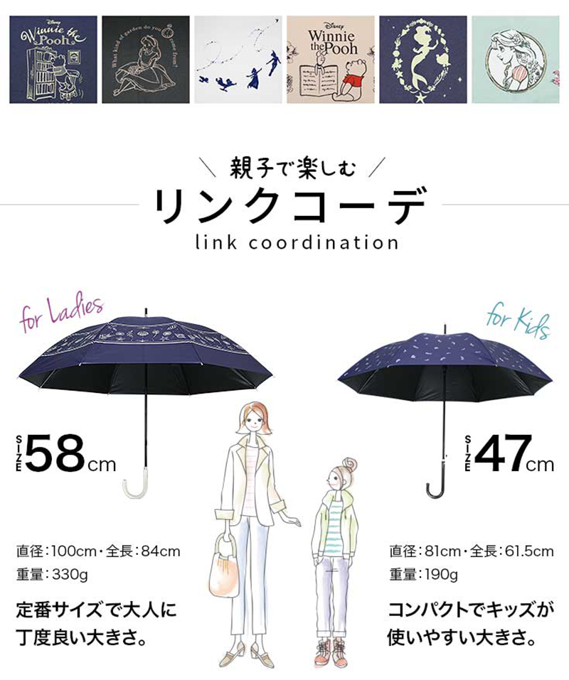 ストーリーボックスディズニー日傘メイン画像