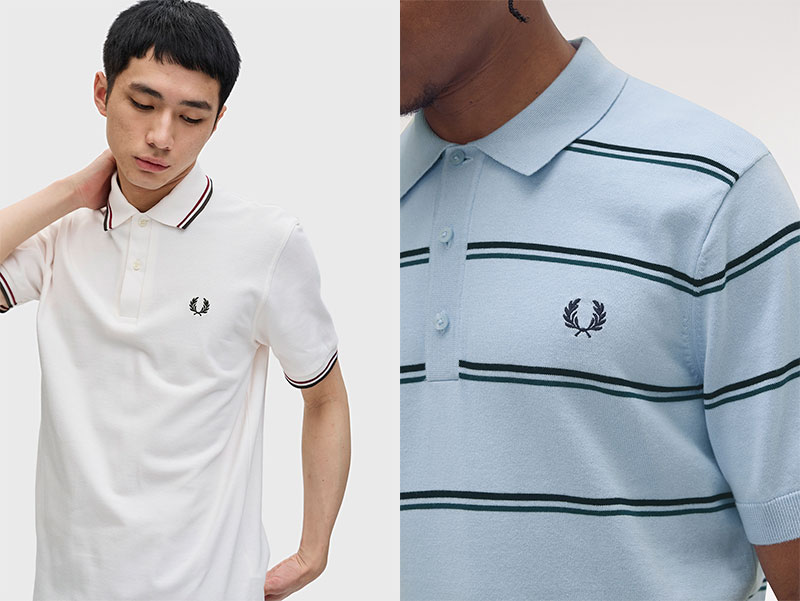 フレッドペリー（FRED PERRY）メンズポロシャツ紹介イメージ
