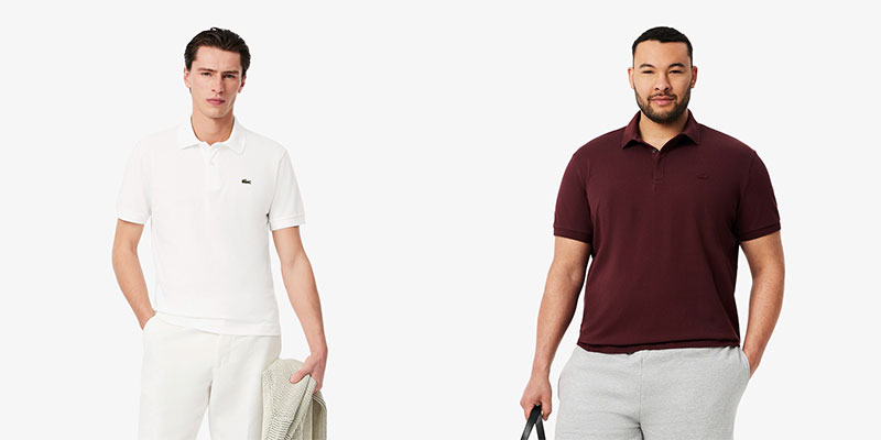 ラコステ（LACOSTE）メンズポロシャツ紹介イメージ