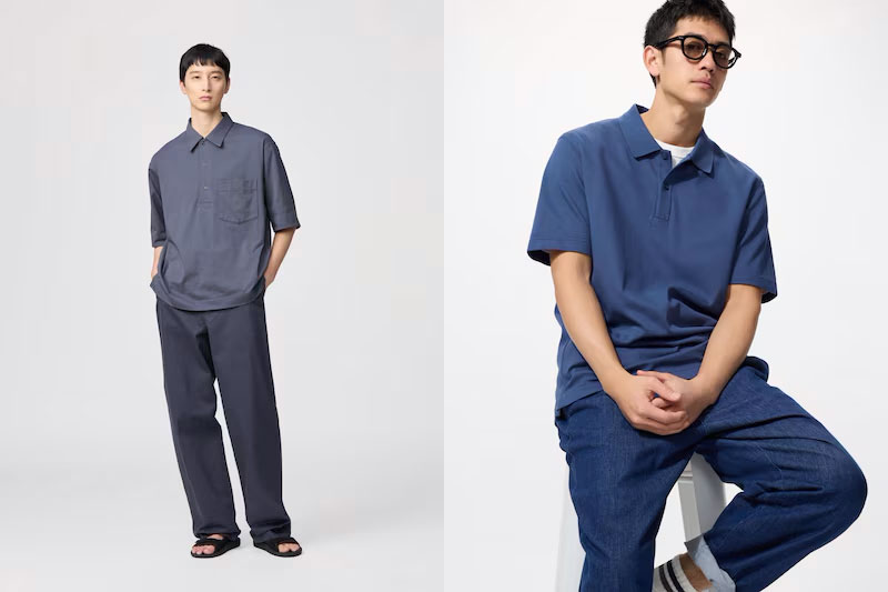 ユニクロ（UNIQLO）メンズポロシャツ紹介イメージ