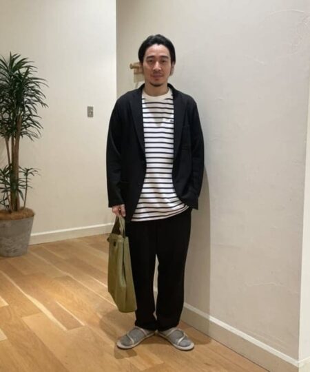 40代男性の春コーデ①「2025年9月」