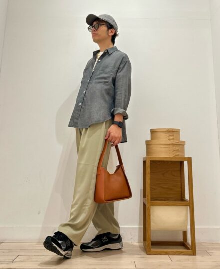 40代男性の春コーデ③「2025年9月」
