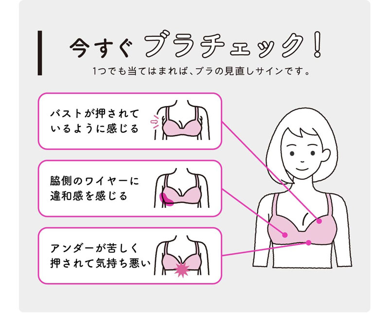 マタニティブラ切り替えのサイン