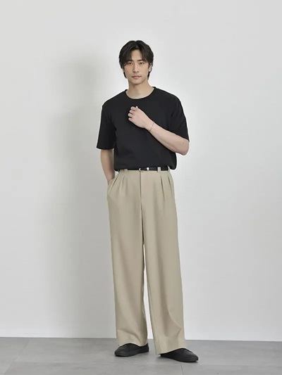 40代男性の夏コーデ①「2025年9月」