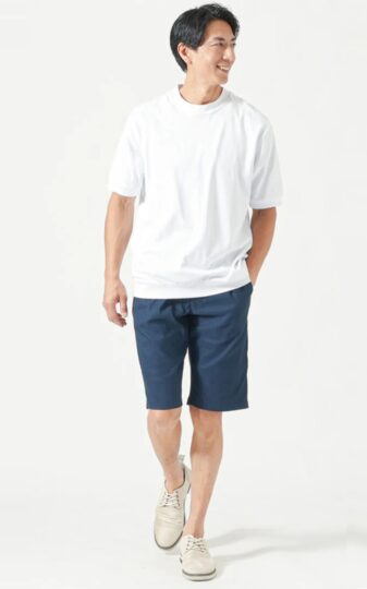 40代男性の夏コーデ②「2025年9月」