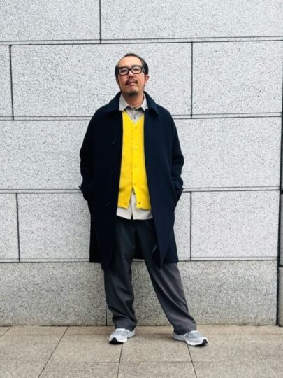 40代男性のぽっちゃりコーデ③「2025年9月」