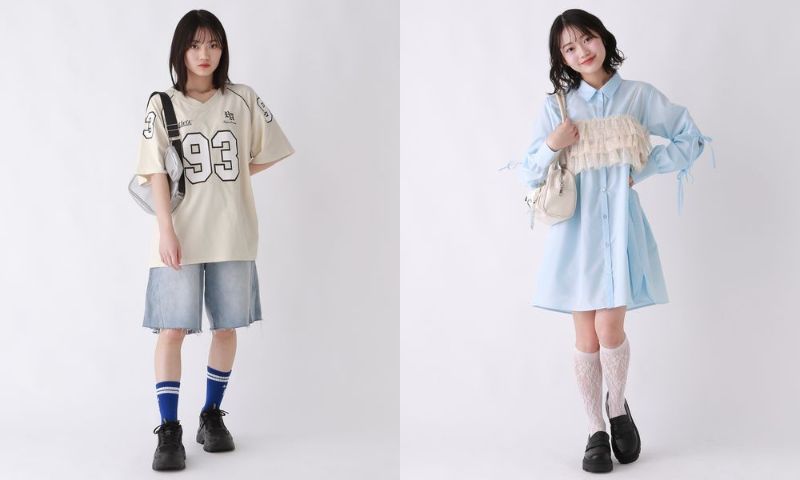 中学生女子向けレピピアルマリオコーデ