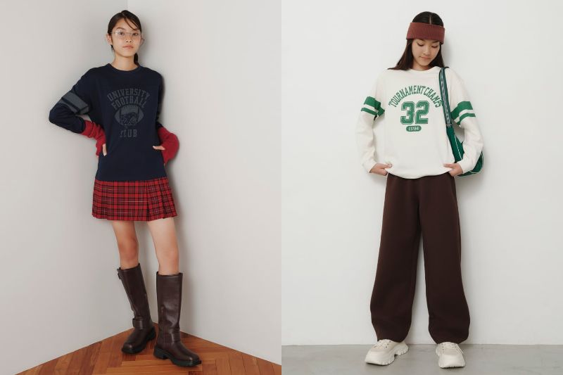 中学生女子向けユニクロコーデ