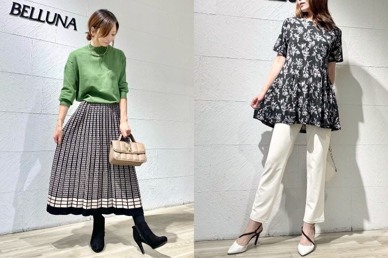 ベルーナの春夏コーデ2025年10月