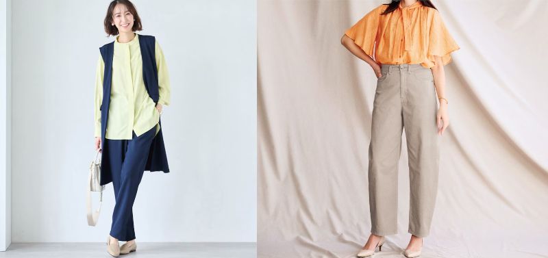 ベルメゾンの春夏コーデ2025年10月