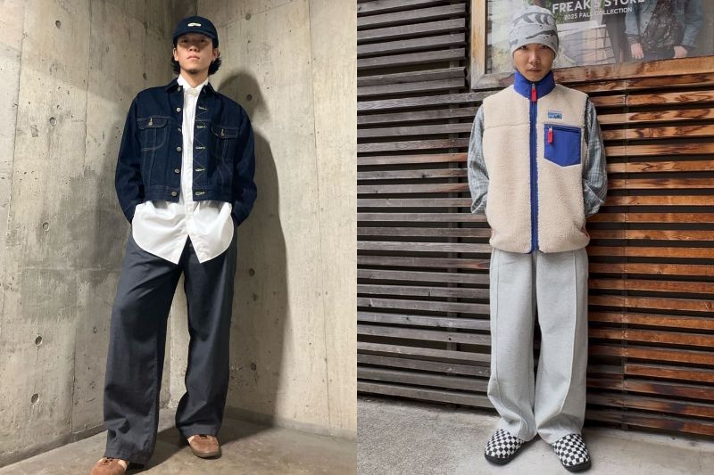 FREAK’S STOREの秋冬コーデ2025年10月