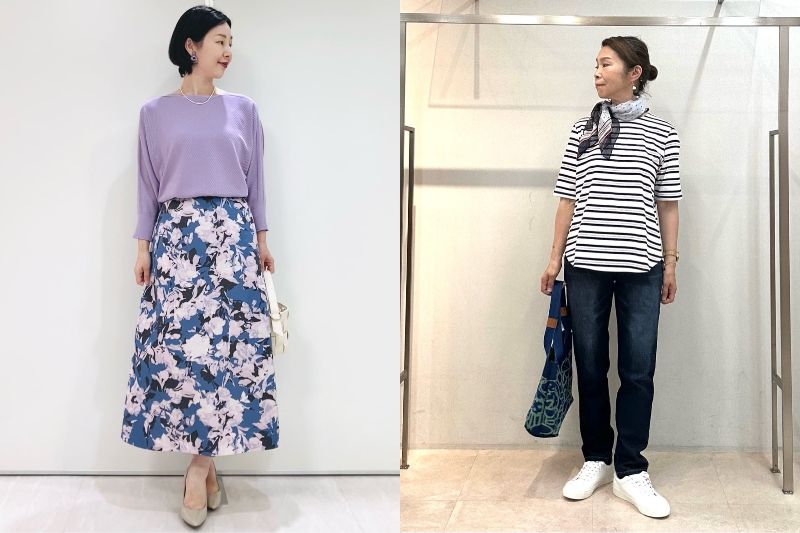 ITOKIN ONLINE STOREの春夏コーデ2025年10月