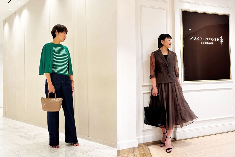 MACKINTOSH LONDONの春夏コーデ2025年10月