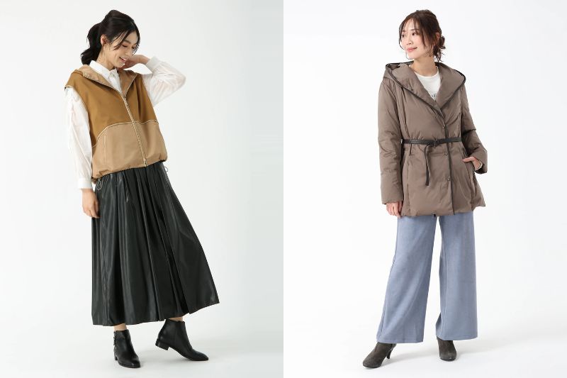 PINOREの秋冬コーデ2025年10月