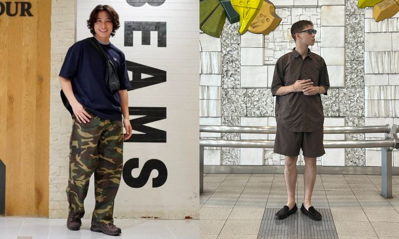 BEAMS MENの春夏コーデ2025年10月