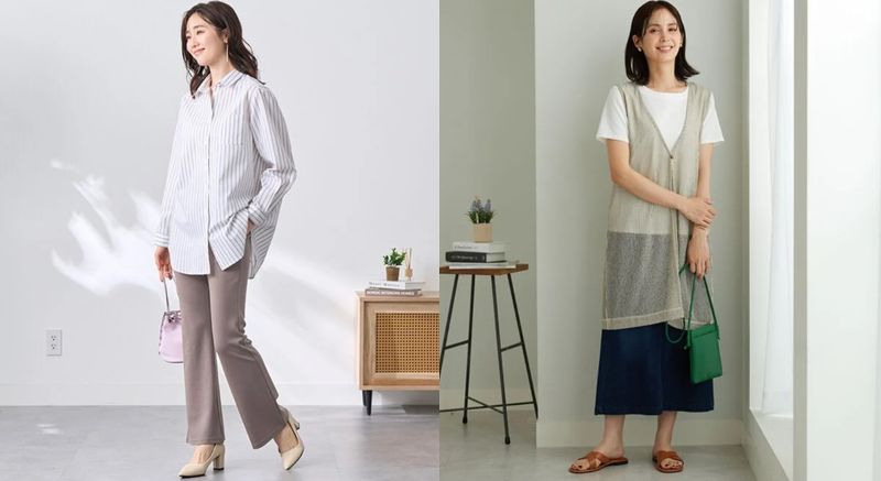 ベルーナの春夏コーデ2025年10月