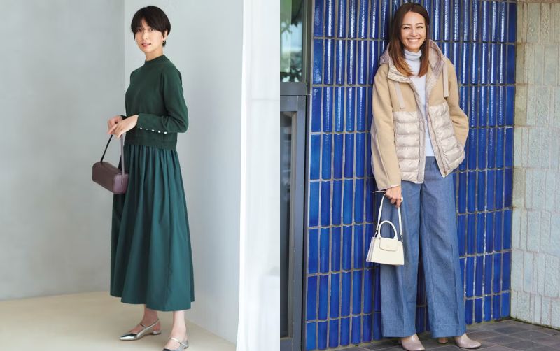 DoCLASSEの秋冬コーデ2025年10月