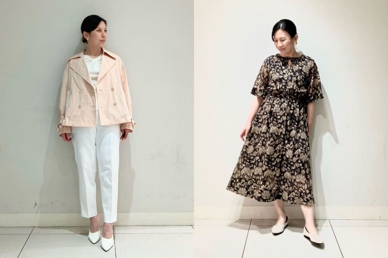EPOCAの春夏コーデ2025年10月