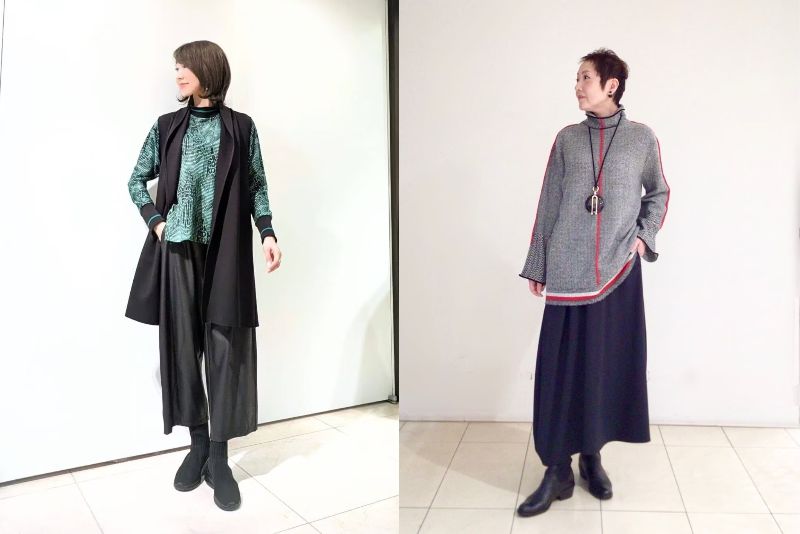 HIROKO KOSHINOの秋冬コーデ2025年10月