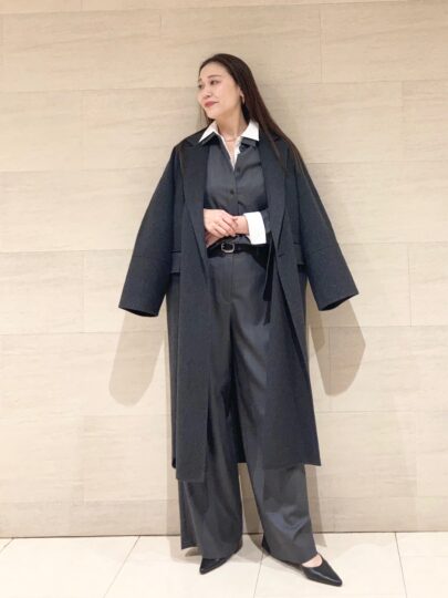 Theoryの冬コーデ「2025年10月」