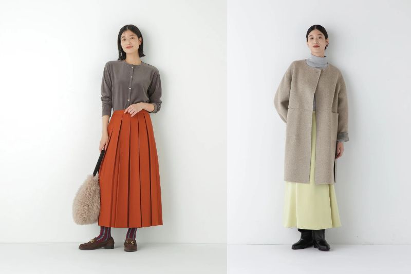 HUMAN WOMANの秋冬コーデ2025年10月