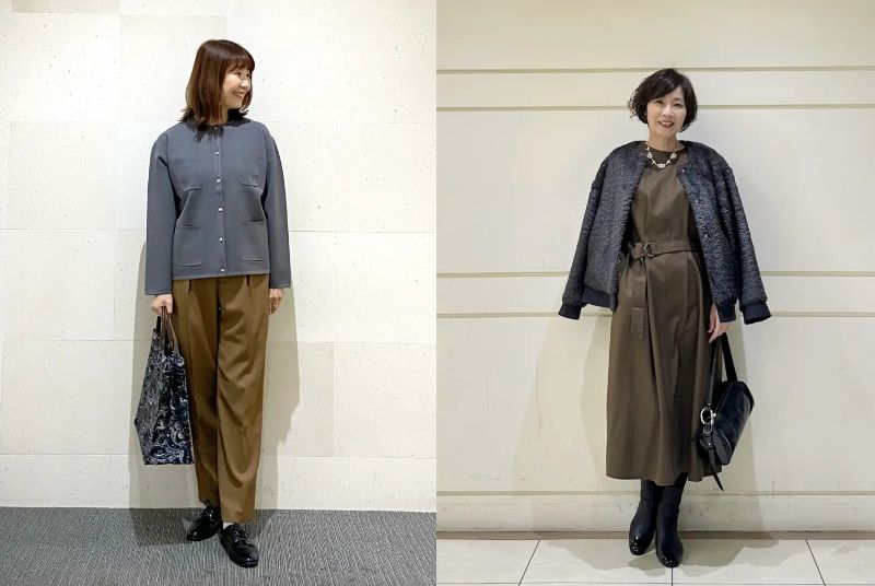 自由区の秋冬コーデ2025年10月