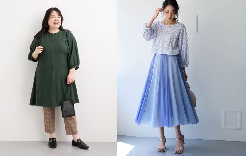 ニッセンの春夏コーデ2025年10月