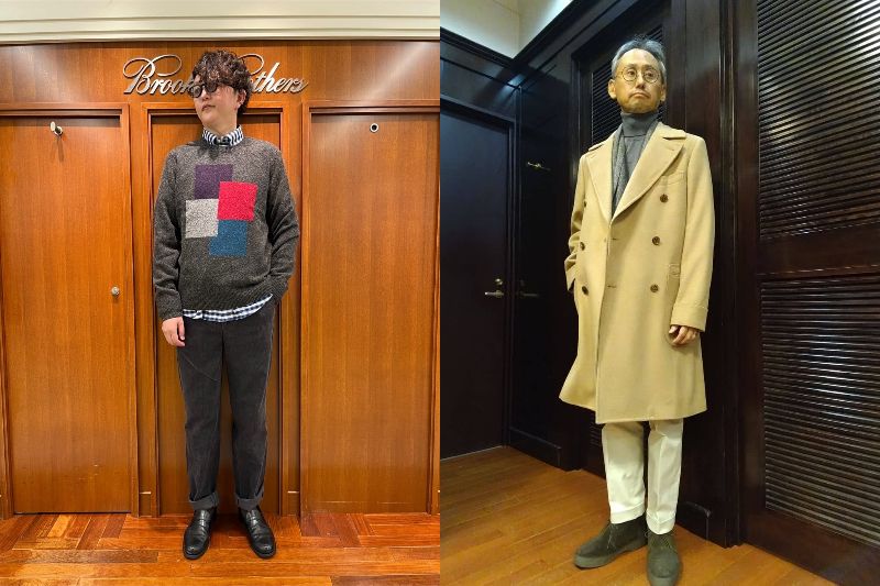 Brooks Brothersの秋冬コーデ2025年11月