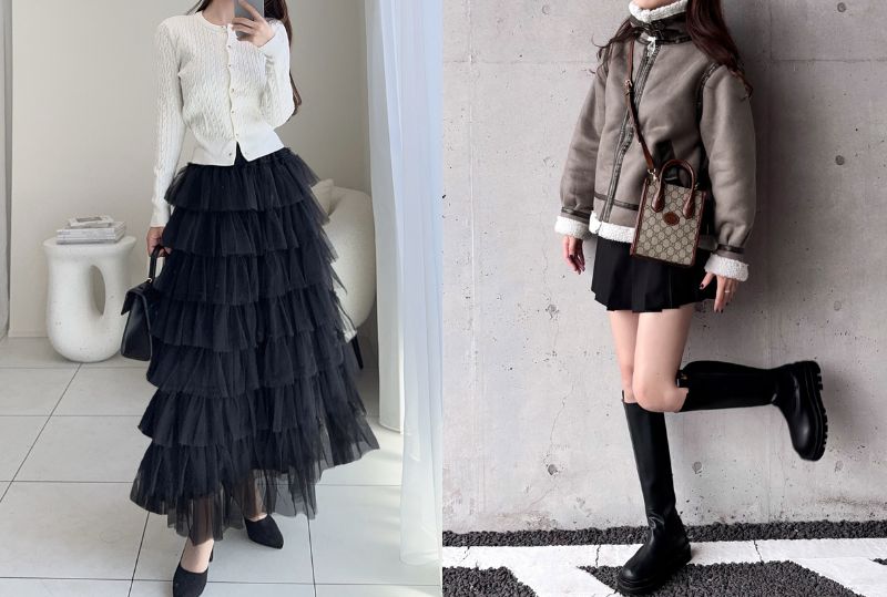 GRLの秋冬コーデ2025年11月