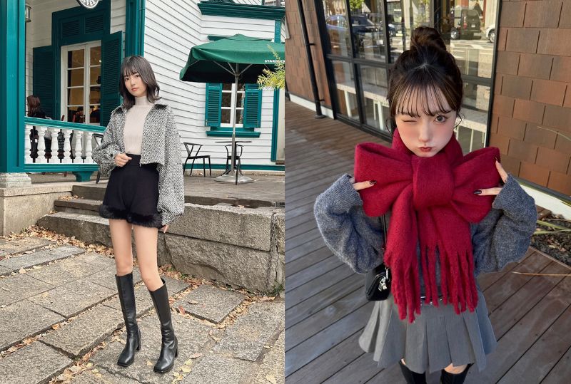 GRLの秋冬コーデ2025年11月