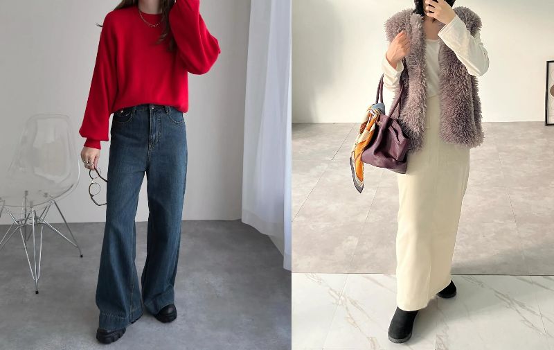 神戸レタスの秋冬コーデ2025年11月