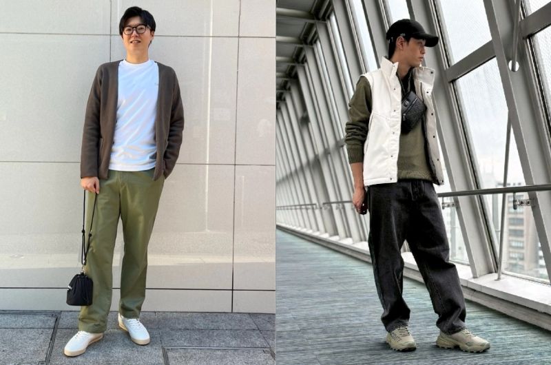 LACOSTEの秋冬コーデ2025年11月