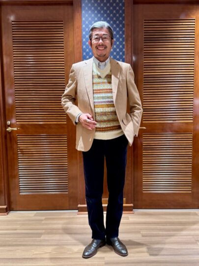 Brooks Brothersの60代男性向けジャケットコーデ2025年11月