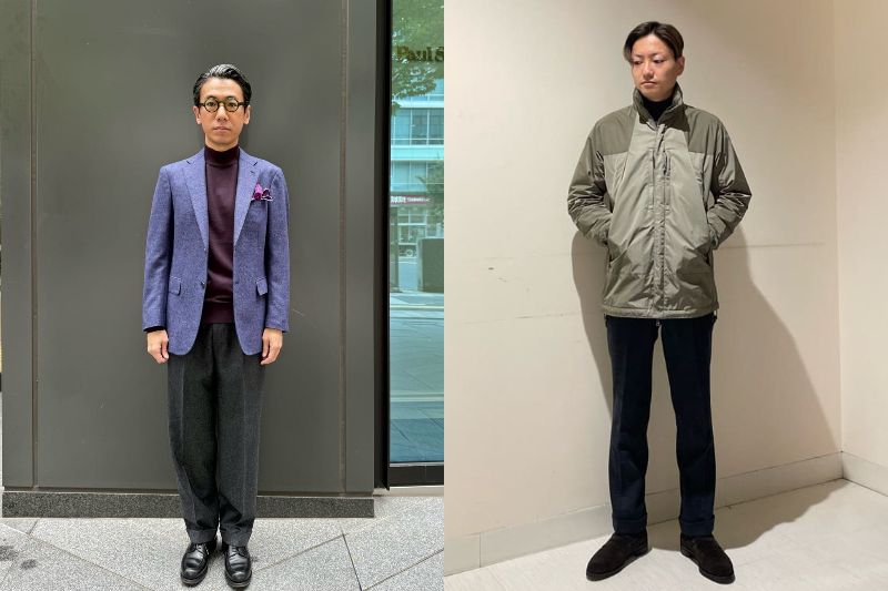 Paul Stuartの秋冬コーデ2025年11月