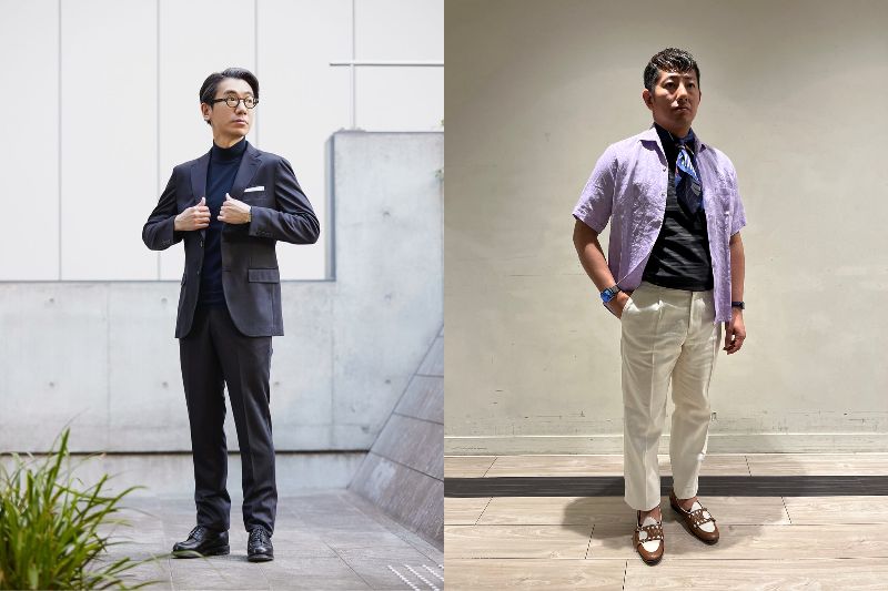 Paul Stuartの春夏コーデ2025年11月