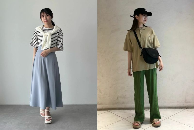 楽天ファッションの春夏コーデ2025年11月