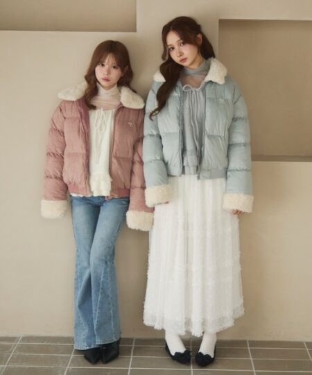 titty&Co.のくすみカラーコーデ