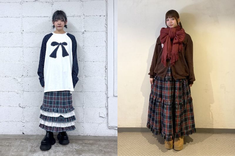 W♡Cの秋冬コーデ2025年11月