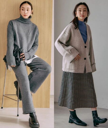 aquagarageの秋冬コーデ2025年12月