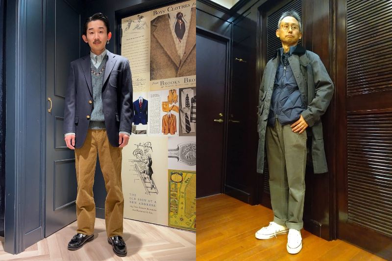Brooks Brothersの秋冬コーデ2025年12月