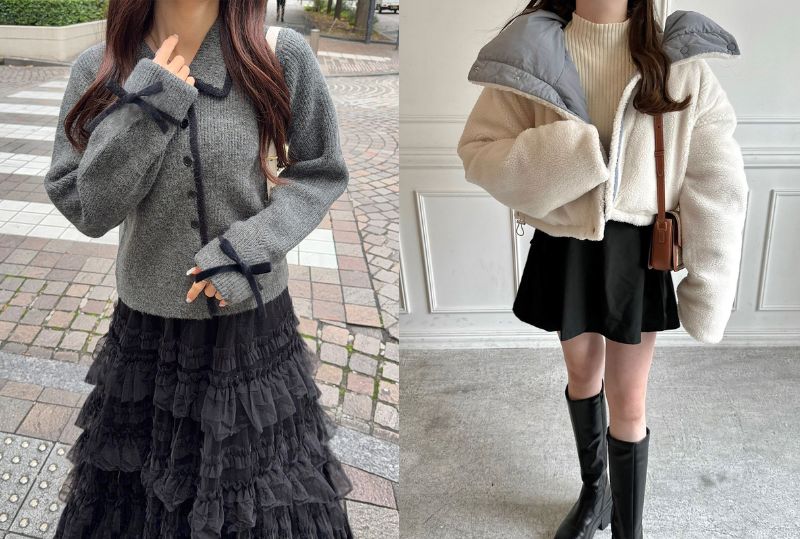 GRLの秋冬コーデ2025年12月