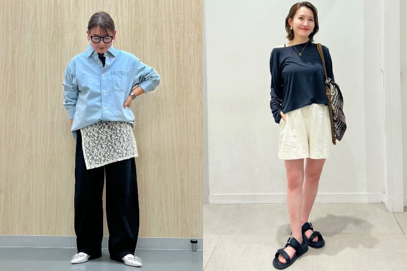 GUの春夏コーデ2025年12月