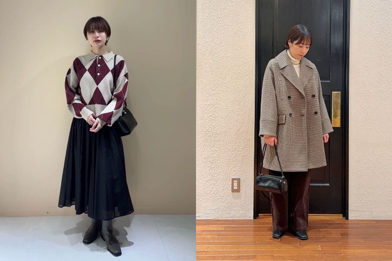 nano・universeの秋冬コーデ2025年12月